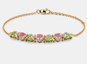 Bracelet en Moissanite de Qualité Supérieure pour Femme, Bijou Classique Scintillant pour Fiançailles et Mariage, Fournisseur en Gros - Product Image 3