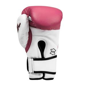 Gants de boxe pour femmes PU Fighting-Gear 8oz 12oz 14oz Gants d'entraînement pour Sanda Kickboxing Logo personnalisé Poignées de main - Product Image 3
