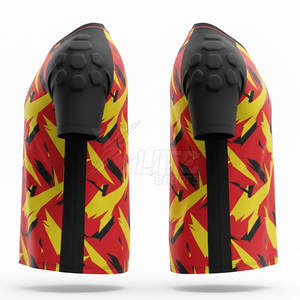 Ropa de Fútbol Profesional, Camiseta de Portero de Manga Corta, Talla Grande, Absorbe la Humedad, Secado Rápido, Cómoda, para Entrenamiento de Equipo - Product Image 4