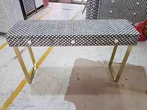 Stylish Bone Inlay Modern Coffee Table for Office and Home Use Portable Storage Eco-Friendly Coffee Table <b>Desk</b> Living Room - Product Image 6