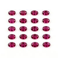 Lot en gros de quartz violet naturel, taille ovale 6x4mm |   Lot de pierres précieuses facettées pour la création de bagues et de pendentifs