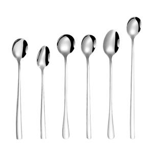 Juego de Cubiertos de Acero Inoxidable Moderno y Duradero con Acabado Espejo de Lujo para Restaurante, Incluye Cucharas, Tenedores y Cuchillos Plateados - Product Image 6