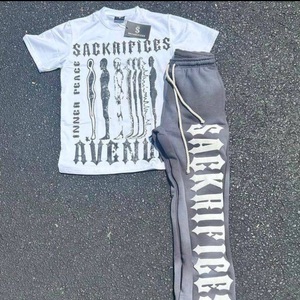 Conjunto Deportivo para Hombre, Pantalones Cortos Deportivos, Camiseta de Secado Rápido, Pantalones Formales, Talla Grande 7XL, Conjunto de 2 Piezas, Conjunto Deportivo para Correr, Tejido de Punto - Product Image 6