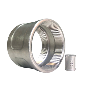 ข้อต่อท่อสแตนเลสแบบมีเกลียว ขนาด 1/2"-4" สำหรับงานอุตสาหกรรม ผิวเรียบ คุณภาพสูง รับผลิตตามแบบ OEM/ODM - Product Image 1