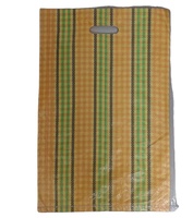 Sac en plastique thermoscellé de sac de coupe de pp tissé par D personnalisable pour l'usage de magasin avec l'impression de Flexo pour la promotion