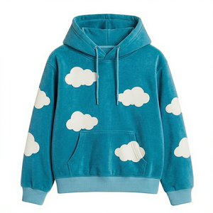 เสื้อฮู้ดผู้หญิงราคาดีที่สุด เนื้อผ้าคุณภาพดี น้ำหนักเบา ดีไซน์ใหม่ แขนยาว ผลิตจำนวนน้อยได้ - Product Image 1