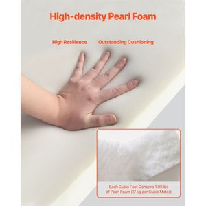Imbottitura per Pareti da Palestra in Schiuma ad Alta Densità, Spessore 2 Pollici, 60 x 20 Pollici, Tappetino Resistente agli Strappi per Campo da Basket, Attrezzatura Rimovibile per Pareti di Campi Sportivi - Product Image 5