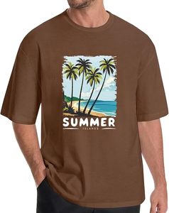 Heavy Weight 100% Cotton Oversized T-<b>Shirt</b> Men 220 Grams Shoulder Custom Printing Hip Hop Plus Size 100% Cotton Blank Boxy Men's - Product Image 1