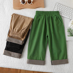 Nouvelle Arrivée OEM 2026 – Pantalon Décontracté en Coton Style Britannique pour l'Extérieur, Coupe Sept-Quarts, Personnalisable - Product Image 6