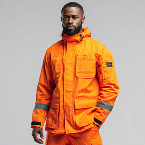Safety <b>Work</b> <b>Jacket</b> High Visibility Reflective <b>Jacket</b> Men Hi Vis Workwear Safety <b>Jacket</b> <b>Construction</b> Tops Men's - Product Image 6