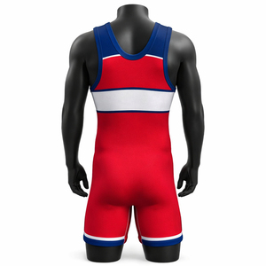 Combinaisons de lutte 100% polyester, imprimées par transfert thermique, séchage rapide, respirantes, protection UV UPF 50, antibactériennes - Product Image 2