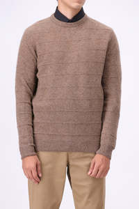 Pull en tricot pour homme, manches longues, couleur unie, laine épaisse, style automne - Product Image 5