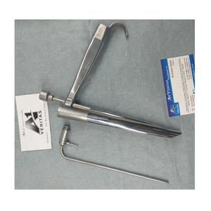 ชุดเครื่องมือตรวจภายในลำคอแบบไฟเบอร์ออปติกทางการแพทย์ราคาประหยัด พร้อมใบมีด 3 แบบ และด้ามจับแบบแมนนวล MOL - Product Image 5