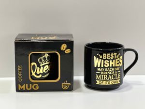 Golden print ceramic mug multicolor - Product Image 3