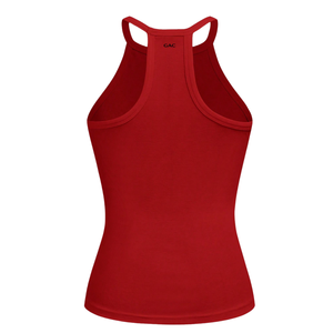 Débardeur côtelé dos nageur pour femme, sans manches, coupe ajustée, en maille extensible, décontracté, été, doux, respirant, séchage rapide, XL, usage quotidien - Product Image 2