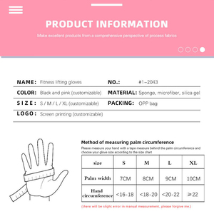 Customized Logo High Quality Gym Workout Fitness Powerlifting <b>Gloves</b> for Men and Women Sport Weightlifting Gym <b>Gloves</b> - Product Image 6