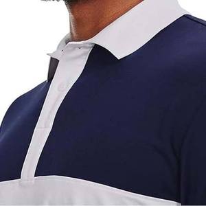 Camisa Casual Personalizada para Hombre, Talla Grande, Color Sólido, Servicio OEM, Spandex/Algodón, Antiarrugas, Cuello Alto, Manga Corta - Product Image 6