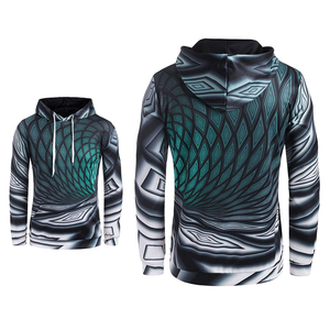 Sweat à capuche en polaire 100 % polyester de haute qualité, personnalisable et à prix abordable, directement de l'usine, teinture unie pour l'hiver - Product Image 3