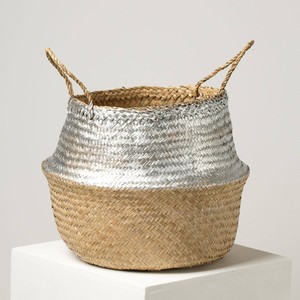 Wholesale prices seagrass laundry storage <b>basket</b> home organization top quality sea grass <b>baskets</b> - Product Image 4