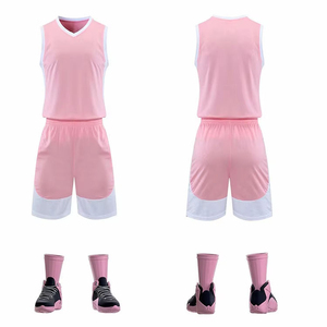 Ensembles d'uniformes de basketball pour hommes, style tendance, respirants, grandes tailles, sans manches, personnalisables, haute qualité - Product Image 2