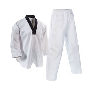 Uniforme de Taekwondo Dobok, Servicio OEM, Estilo ITF Blanco, 100% Algodón, Transpirable y de Secado Rápido, Personalizable - Product Image 5