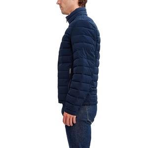 Veste matelassée noire pour homme de haute qualité, légère et chaude pour l'hiver, alternative au duvet, avec fermeture éclair - Product Image 5
