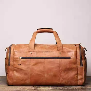 Bolsa de Viaje Casual de Cuero Genuino para Hombre, Impermeable, de Gran Capacidad, para Viajes Cortos - Product Image 6