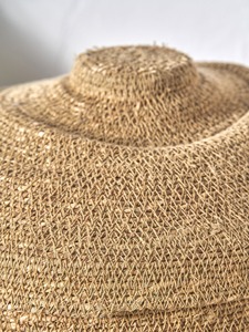 Panier rond à couvercle en jonc de mer naturel Pacific Lifestyle, fait main, pour rangement, vente en gros, écologique, fabriqué au Vietnam - Product Image 6