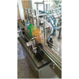 Machine de remplissage et de bouchage d'huile entièrement automatique par pesage pour huiles comestibles et de cuisson, remplissage et bouchage entièrement automatiques d'huile et d'eau - Product Image 3