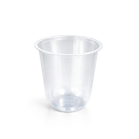 Vaso de Polipropileno PP de Grado Alimenticio en Forma de Domo de 14 Onzas para Negocios de Bebidas