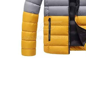 Blouson matelassé léger et chaud pour homme – Veste d'hiver décontractée, respirante et écologique avec fermeture frontale confortable - Product Image 5