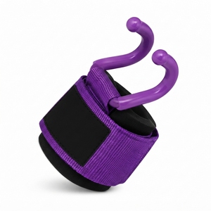 Service OEM – Meilleures ventes : Sangles de poignet réglables en coton robustes avec crochets pour haltérophilie et entraînement, avec option OEM - Product Image 6