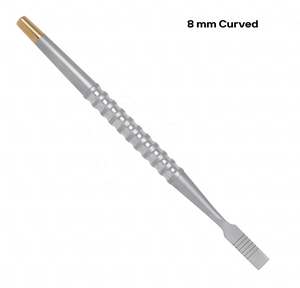 Cincel dental para huesos Punta recta o curva Autoclavable Acero inoxidable de Al Mida - Product Image 5