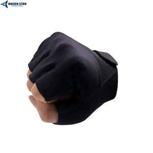 Factory Custom Summer Cycling Gloves PU <b>Hand</b> Grips Breathable Anti-Shock Gel <b>Pad</b> Half Finger Lightweight - Product Image 2