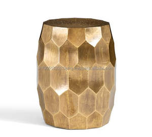 Table de tabouret design diamant en aluminium personnalisée Mobilier fait main en métal pour salle à manger, maison et hôtel Utilisation directe du fabricant - Product Image 4