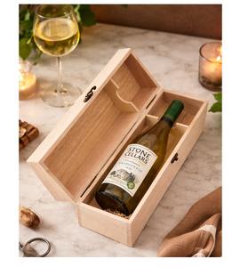 Elegante Soporte de Madera para Botellas, para la Encimera de la Cocina, Soporte de Almacenamiento para Botellas de Vino, Hecho a Mano con Madera Natural, para Decoración de Comedor - Product Image 3