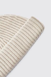 Gorro de Punto Acanalado con Logotipo Personalizado para Hombre, Gorro de Invierno Cálido con Borde, Tejido de Primera Calidad, Gorros Unisex al por Mayor - Product Image 2
