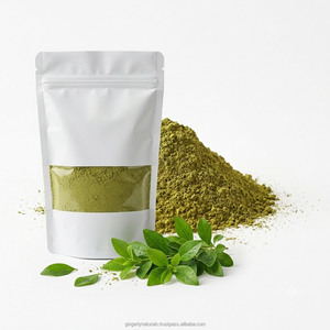 Polvo Superfino de Hoja de Henna Verde Intenso para Aplicación de Mehndi y Arte Capilar - Product Image 2