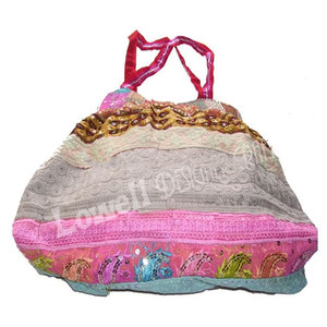 Bolso de Mano Étnico Bordado para Mujer, Bolso de Hombro con Bordado Floral Bohemio Tradicional, Bolso Tote de Moda Hecho a Mano, Bolso Cultural - Product Image 3