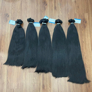 ผู้จำหน่ายผมเวียดนามคุณภาพดี ผมตรงธรรมชาติ ไม่พันกัน ไม่หลุดร่วง ผมแท้แบบเรมี่  แบบเป็นมัด  ต่อผม 100% - Product Image 6