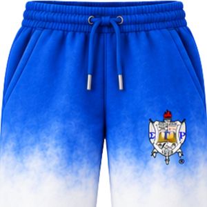 Sigma Gamma Rho Custom Women's <b>Tie</b> Dyed Trousers Blue <b>White</b> Color Greek Letter Jogger Pants Sorority Sweatpants Casual Sports - Product Image 6