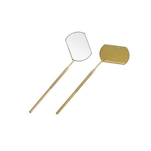 Herramienta de belleza portátil y duradera con mango ergonómico y superficie reflectante suave, espejo para pestañas - Product Image 1