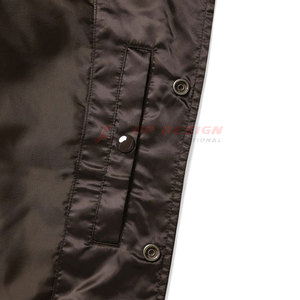 Comfortable Custom Made Satin <b>Jacket</b> For <b>Men's</b> <b>Long</b> Sleeves Breathable Winter <b>Jacket</b> For Online Sale - Product Image 6
