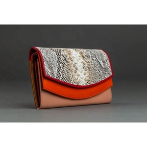 LW-tarjetero de cuero genuino para mujer, cartera de mano Vintage de lujo, venta al por mayor - Product Image 4