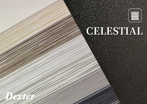 Tissu pour stores zébrés filtrants la lumière Dexter CELESTIAL |   Store à rayures fines double couche jour et nuit |   7 couleurs Corée - Product Image 2