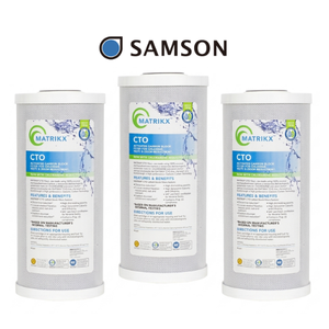 Filtre à charbon en bloc CTO de 5 microns pour purificateur d'eau domestique, pour systèmes de filtration au point d'utilisation, matériau certifié NSF - Product Image 1