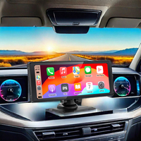 Monitor de coche táctil IPS de 10,26 pulgadas DVR Blackbox inalámbrico Carplay Android portátil MP5 Multimedia GPS reproductor de DVD Universal para coche
