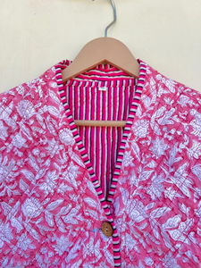 Edredón Acolchado Hecho a Mano en India, 100% Algodón Ecológico, Antiarrugas, Transpirable, de Secado Rápido, con Estampado Digital y Bolsillo Frontal, para Otoño/Invierno - Product Image 2