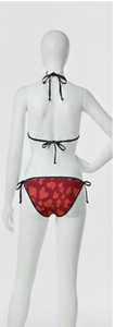 Bikini con Estampado de Sublimación de Aspecto Sin Costuras para Mujer - Product Image 3