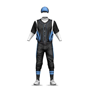 Best Quality Custom <b>Baseball</b> Uniform Set Lightweight Breathable Quick Dry Teamwear Custom Logo OEM Wholesale - Product Image 5